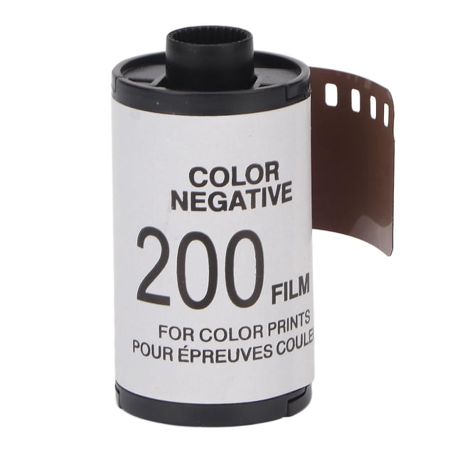 8 Sheets Camera Color Film 35 mm ISO200 High Definition Wide Exposure High Contrast 135 Color Film for Photography