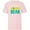 Soft Pink, variant on Disney and Pixar's Monsters, Inc. Mike Wazowski Googly Bear - Short Sleeve T-Shirt for Kids - Customized-White