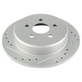 thumbnail image 3 of TRQ Rear Ceramic Brake Pad & Performance Coated Rotor Kit w/Chemicals BKA15505, 3 of 4