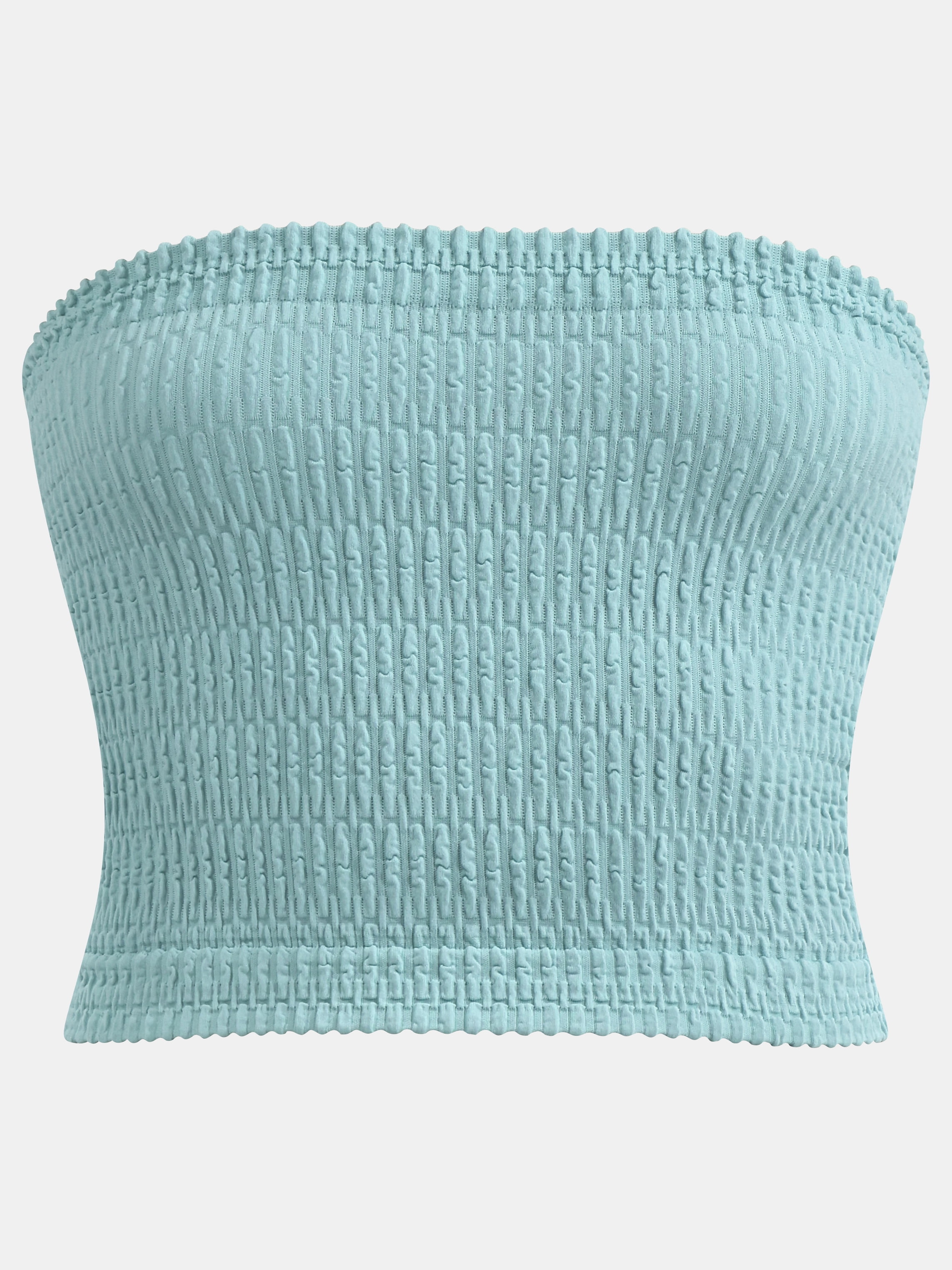 No Boundaries Seamless Textured Tube Top, Women's