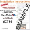 thumbnail image 3 of 2020 Dodge Challenger Wiper Blades (Set of 2), 3 of 3