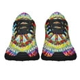 thumbnail image 5 of Hippie Peace Sign ChriStas Imagine All The People Living Life In Peace Shoes Sneakers Black Size 8.5, 5 of 7