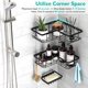 thumbnail image 3 of Carrito de ducha YASONIC Corner, paquete de 3 adhesivos, 18 kg, capacidad de carga, 3 of 6