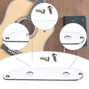 MERIGLARE Bass Guitar Control Plate Mounting Plate Musical Instruments for Electric Guitar 4.57inch Length Metal Parts Bass Parts