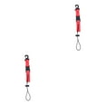 thumbnail image 4 of Greeniant Cordón de buceo de liberación rápida, soporte para antorcha de cámara, correa ajustable resistente al desgaste, correa de esnórquel con Rojo 2piezas Greeniant CBP381192, 4 of 6