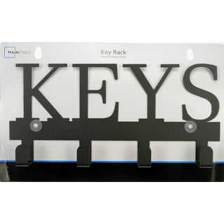 Magnetic Key Holder，Magnetic Key Rack Organizer Key Hooks with
