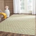 thumbnail image 4 of Safavieh Cape Cod 3' X 5' Hand Woven Rug in Green and Natural, 4 of 5