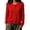 Red, variant on Cardigan Sweaters for Women Oversized Knit Button Up Cardigan Green XS