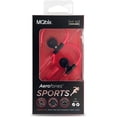 thumbnail image 3 of MQbix In-Ear Headphones, Black, MQET46, 3 of 3