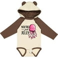 thumbnail image 3 of Inktastic You're Just Jelly with Pink Jellyfish Boys or Girls Long Sleeve Baby Bodysuit, 3 of 5