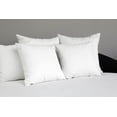 thumbnail image 6 of ROYALE LINENS Throw Pillow Insert - Square Pillow - Bed & Couch Pillow - Sofa Pillow Insert - Decorative Pillow Insert - Inner Cushion - Pillow & Shams Stuffer White 2 Pack 12 x 12 Inch Pillow Insert, 6 of 11