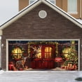 thumbnail image 1 of BKRE Large Garage Door Banner Outdoor For Holiday Season Double Xmas Yard Sign With Reinforced Edges, 1 of 5