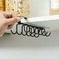 thumbnail image 4 of xaoyunyn Wall Mounted Under Shelf Mug Rack with 12 Hooks for Kitchen Cabinets,Organize Coffee Cups,Pots Cooking Accessories,Space Saving Storage Solution, 4 of 6