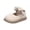 Beige, variant on LTTVQM Girls Dress Shoes Wide Toe Soft Comfortable Bow Hook and Loop Non-Slip Walking Mary Jane Shoes School Casual Party Daily Wear Flat Footwear for Toddle/Little Kid/Big Kid Beige