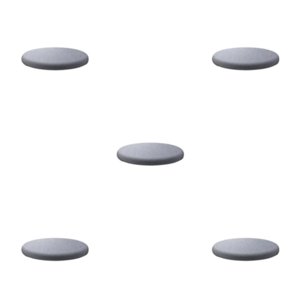 Naiovety Textura Suave Y Fácil De Limpiar Experiencia Comedor Fundas Para Sillas No Deformable Aplicación Amplia Lavable A Máquina Gris Claro Type2 NO2