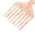 thumbnail image 7 of Unique Bargains Wide Tooth Afro Hair Pick Comb Hair Styling Tool for Men Women Plastic 1 PC Orange, 7 of 7
