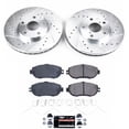 thumbnail image 3 of PowerStop Front Z23 Evolution Sport Carbon-Fiber Ceramic Brake Pad and Drilled & Slotted Rotor Kit Fits: LEXUS Select Models K1075, 3 of 10