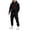 Black&1080, variant on CONFREE Mens Sweatsuit 2 Peice Sets Casual Men's Jogging Tracksuit Set Number 23 Graphic Y2K Pullover Hoodies Pants Athletic Sweat Suit for Men