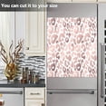 thumbnail image 6 of Coolnut Rose Gold Leopard Pattern Dishwasher Magnet Cover for The Front Door,Reusable Refrigerator Door Decor Magnet Sticker for Kitchen Home Decor 23" x 26", 6 of 6