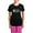 With Pink Pant, variant on CafePress - Peace, Love, Morkies Women's Dark Pajamas - Women's Short Sleeve Print T-Shirt and Pants Dark Cotton Pajama Set