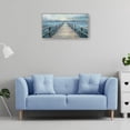 thumbnail image 2 of Cuadro Decorativo - Panel de horizonte costero I Jr  Impresión en canvas, estrechado, 2 of 2