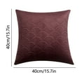 thumbnail image 3 of Chmadoxn Velvet Embossed Pillow Double-sided Different Pattern Cushion Cushion Cover Cool Pillowcase, 3 of 6