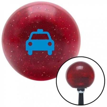 American Shifter 56517 Blue Taxi Red Metal Flake Shift Knob with M16 x 1.5 Insert Shifter Auto Manual Brody