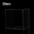 thumbnail image 2 of 300Pcs Clear Plastic Boxes for Gifts Packing Box Gift Packaging Transparent Candy Box Wedding Gift Boxes Party Favors, 2 of 8