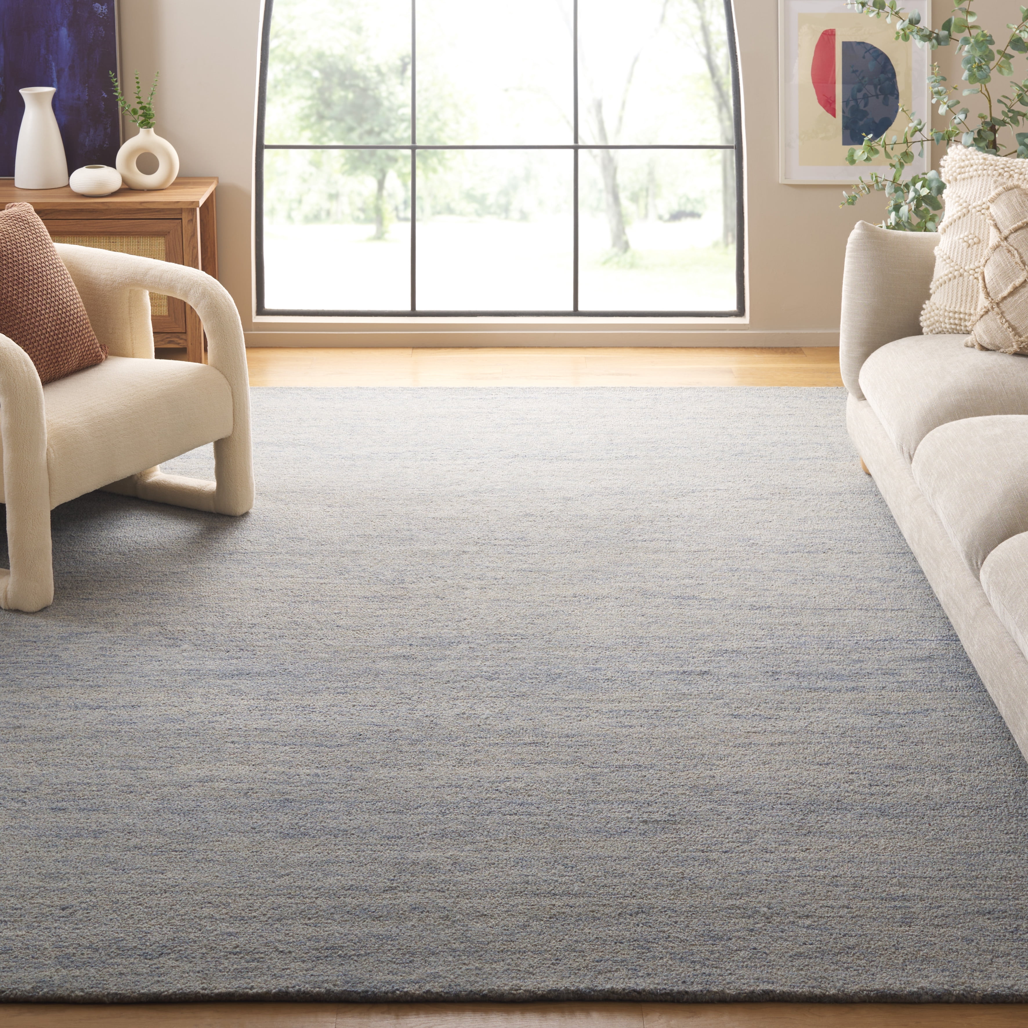 Safavieh Metro Jaymes Distressed Area Rug, Light Gray, 4' x 6'