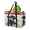 Multicolor 4, variant on CURLYOOT Floral Watercolor Summer Bee Reusable Grocery Bag, Large Foldable Grocery Totes Shopping Bag for Groceries, Shopping Bags with Handles for Kitchen Trunk Picnic