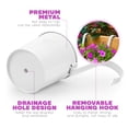 thumbnail image 2 of Hanging Buckets Iron 4Pcs 7.47X3.93X3.93Inch, 2 of 8
