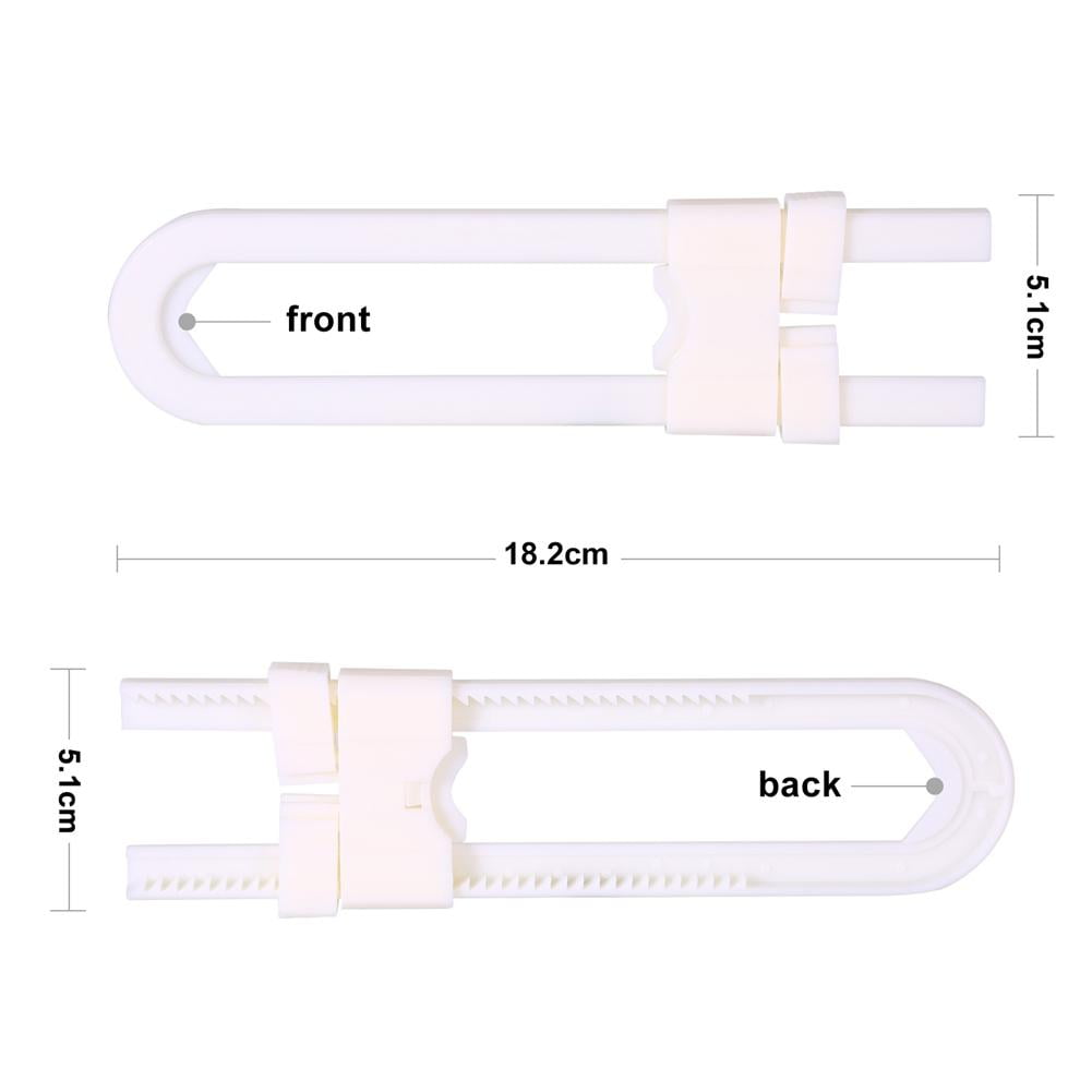 1pcs Child Infant Baby Kid Safety Drawer Door Cabinet Cupboard U Shape Lock S