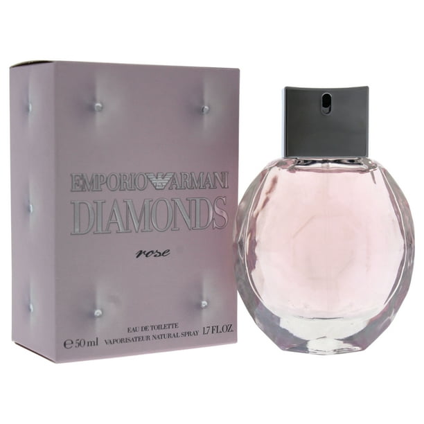 Diamants Rose par Giorgio Armani pour les Femmes - 1,7 oz EDT Spray
