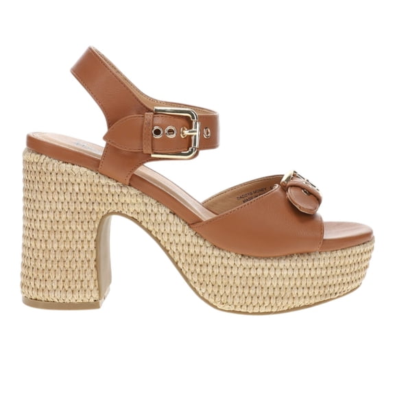 Corkys Womens Daddys Money Ankle Strap Block Heel  Casual Shoes