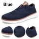 thumbnail image 5 of Zapatos para Malla para Hombre Zapatos Casuales para Correr Transpirables para (azul 45), 5 of 9