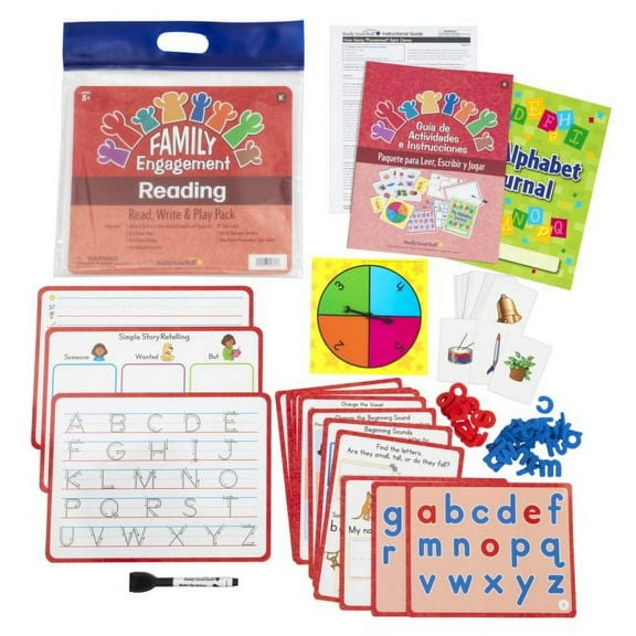 Family Engagement Reading - Read, Write and Play Pack - Kindergarten