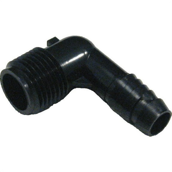 Rainbird Swing Pipe Barbed Elbow (1/2" MNPT x 1/2" barb)(SBE-050)