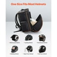 thumbnail image 6 of KFFKFF Welding Backpack, 35.6L Tool and Helmet Storage Bag, Durable 600D Polyester Gear Pack with Helmet Holder, Versatile Storage Solution for Welding, Outdoor Adventures, and Hiking, 6 of 9