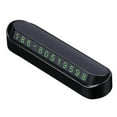 thumbnail image 1 of Temporary Parking Magnetic Parking Numbers Plate Fluorescent Detchable Parking Board(black), 1 of 3