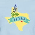 thumbnail image 3 of CafePress - Texas State Outline Bluebonnet Flower T Shirt - Women's Classic T-Shirt, 3 of 4