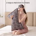 thumbnail image 6 of THXSILK Silk Night Eye Shade, 19 Momme Mulberry Silk Eye Mask, 100% Real Natural Pure Silk Eye Sleep Shade Cover, Leopard, 6 of 8
