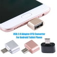 thumbnail image 2 of HEVIRGO 2 Pcs Micro USB vers USB 2.0 OTG Adaptateur pour Tablette Android Téléphone Mobile, 2 of 10