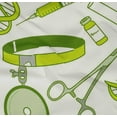 thumbnail image 5 of oneOone Cotton Poplin Twill Light Green Fabric Tool Diy Clothing Quilting Fabric Print Fabric By Yard 56 Inch Wide, 5 of 6