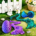 thumbnail image 4 of Set de Huevos de Dragón Kenthoris impresos en 3D con juguetes antiestrés para niños de 4 a 12 años, 4 of 9