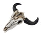 thumbnail image 5 of Escultura Cabeza Decorativa Decoración de Pared de Cráneo de Toro Figura Animal en Resina Placa Ornamental Colgante Adecuada para Colección y, 5 of 9