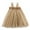 Coffee, variant on Tutu Dress For Girls Toddler Sleeveless Mesh Flowers Holiday Party Dance Party Clothes Sundress Light Green Dresses For Girl 6M-5Y