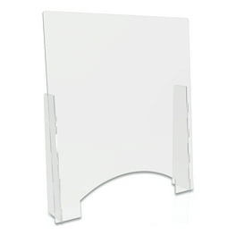 Counter Top Barrier with Pass Thru, 31.75 Counter Top Barrier with Pass Thru, 31.75