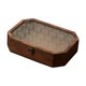 thumbnail image 1 of Caja de almacenamiento de madera para escritorio, contenedor para baratijas, recuerdos, estuche decorativo para mesa. M, 1 of 9