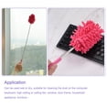 thumbnail image 5 of Uxcell 11" to 31" Chenille Cleaning Duster, Washable Extendable Brush Rose Red 3Pack, 5 of 5