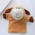 thumbnail image 6 of Animal Hand Puppets Kids Toys Gift Imaginative Preschool Plush Pretend Toys Sheep, 6 of 8